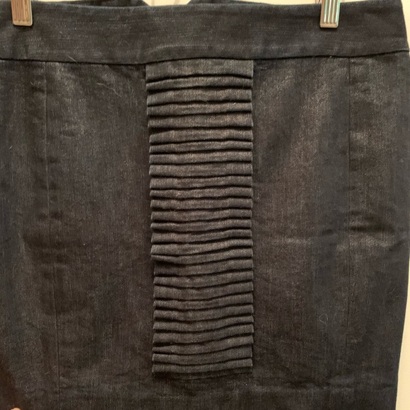 Anthropologie Denim Pencil Skirt - Picture 4 of 5